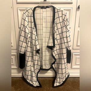 Black and White Cardigan. NWOT